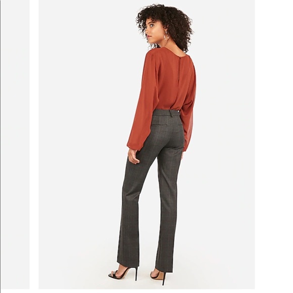 Express Columnist Mid Rise Barely Boot Pant - Picture 2 of 12